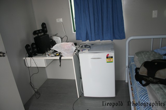 Fridge and Table