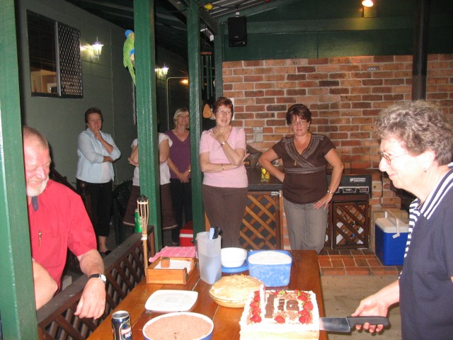 Mum's 50th - Cutting Cake