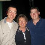 Mum's 50th - Brother, Mum, Me