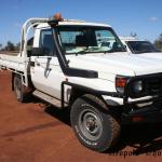 2003 78series Land Cruiser. 4.2L 6cyl 5speed Diesel (Work Vehicle)