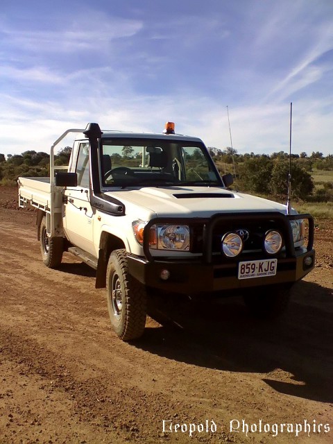 2007 Toyota Landcruiser 70 Series. 4.5L V8 Turbo Diesel 5 speed